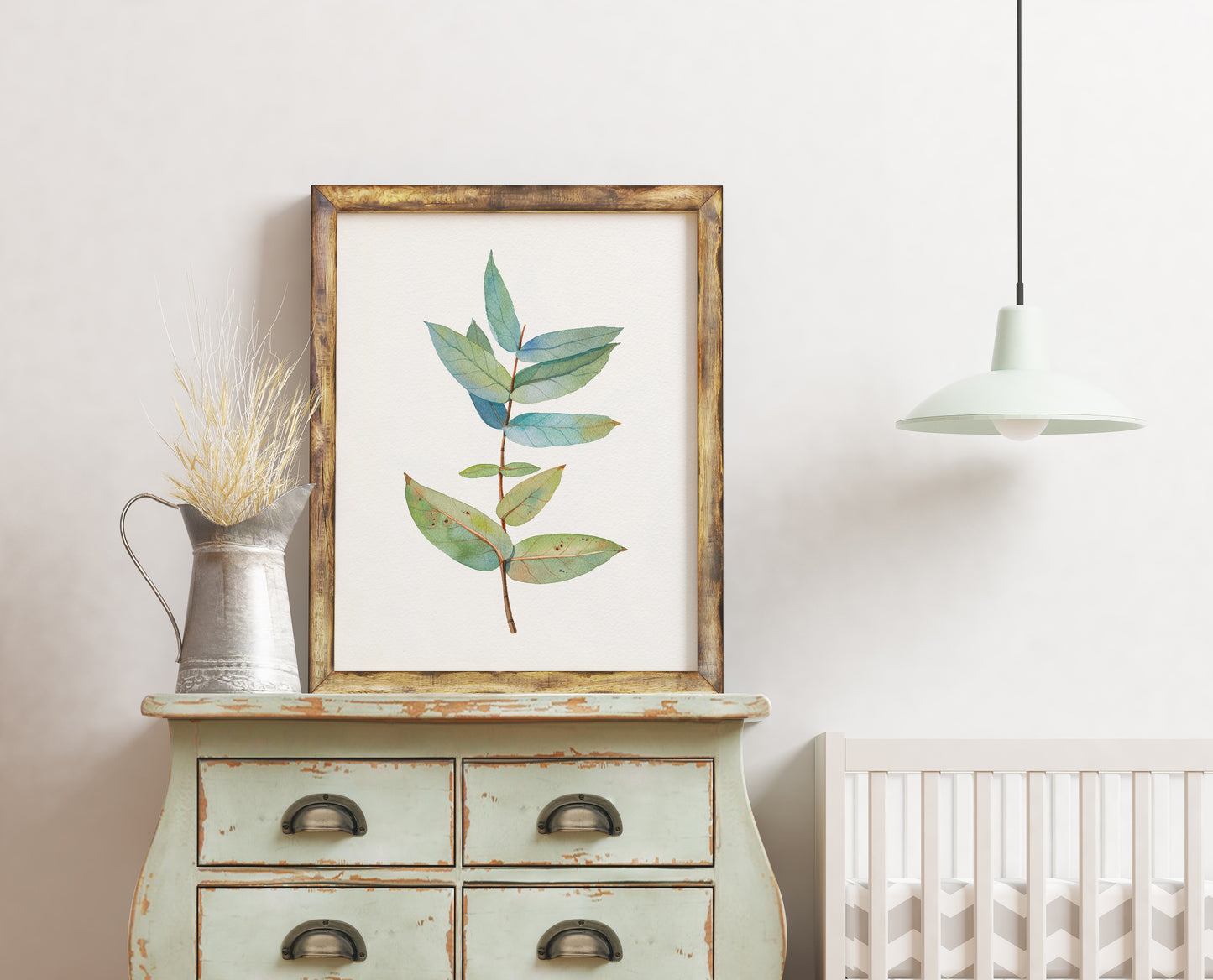 EUCALYPTUS Watercolor Painting Giclée Print #W18
