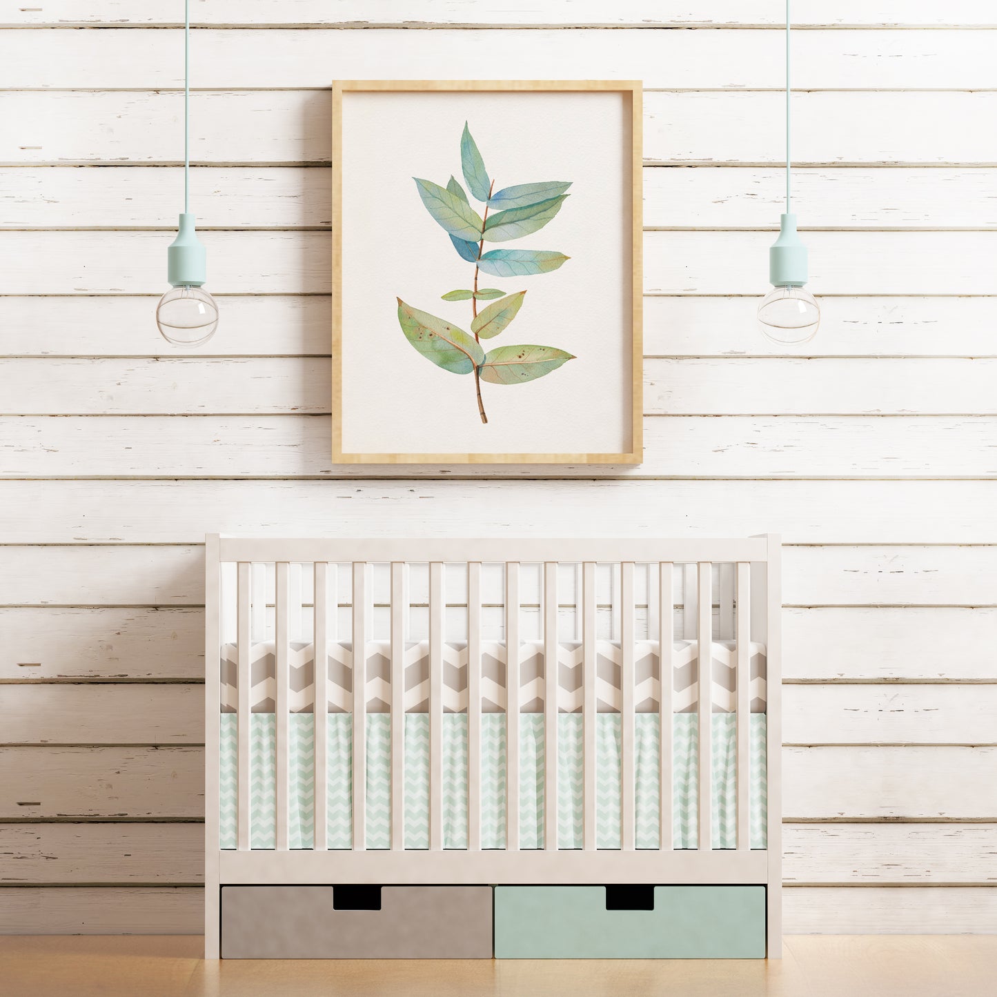 EUCALYPTUS Watercolor Painting Giclée Print #W18