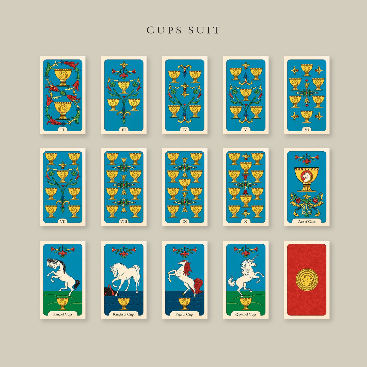 HORSE TAROT Minor Arcana Deck