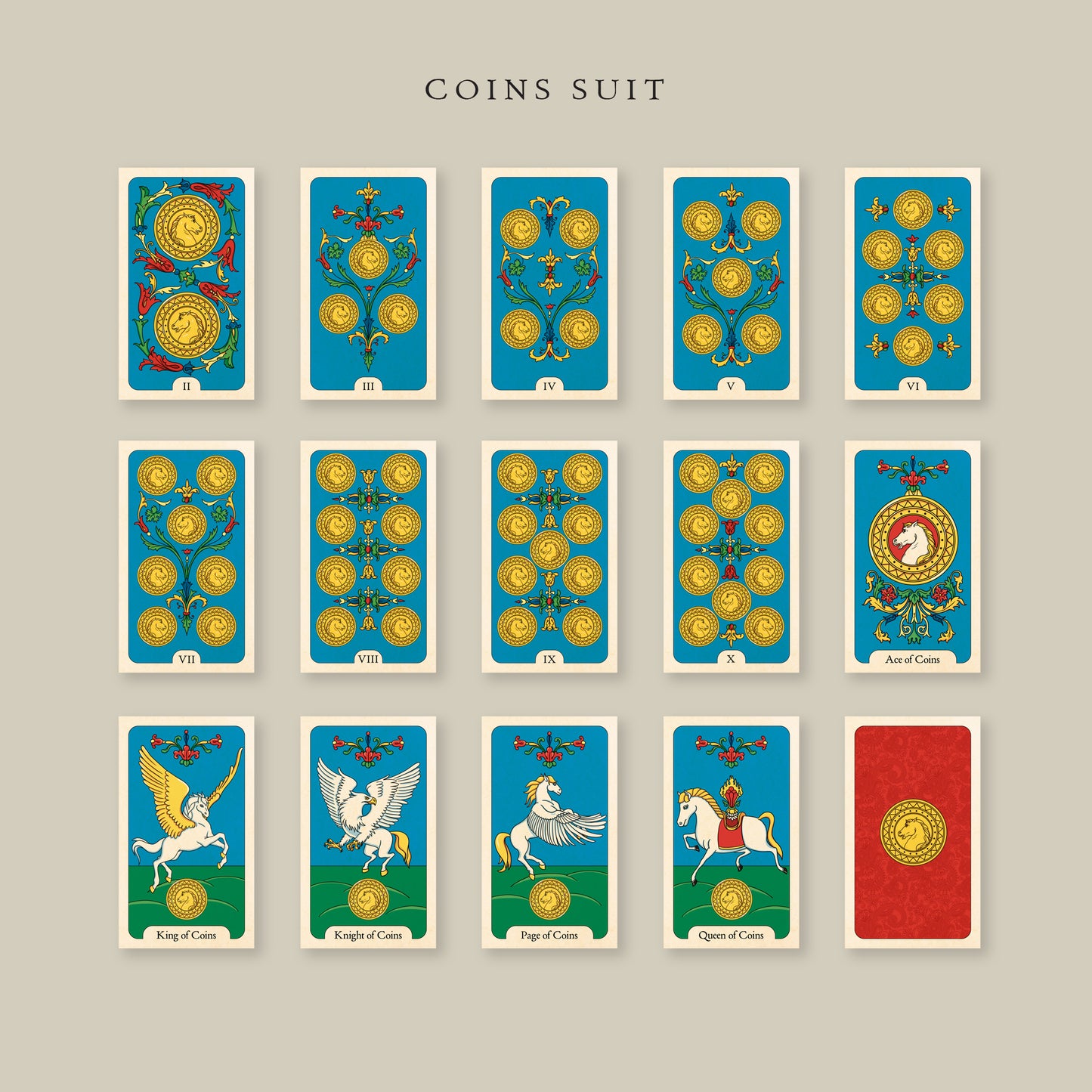 HORSE TAROT Minor Arcana Deck