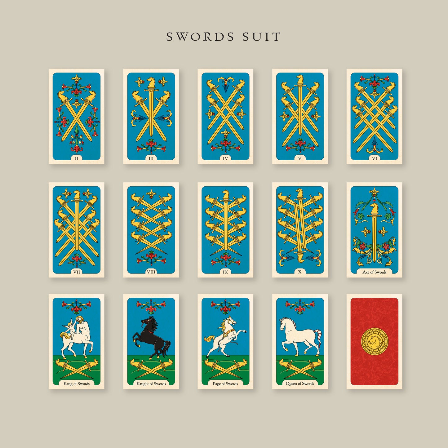 HORSE TAROT Minor Arcana Deck