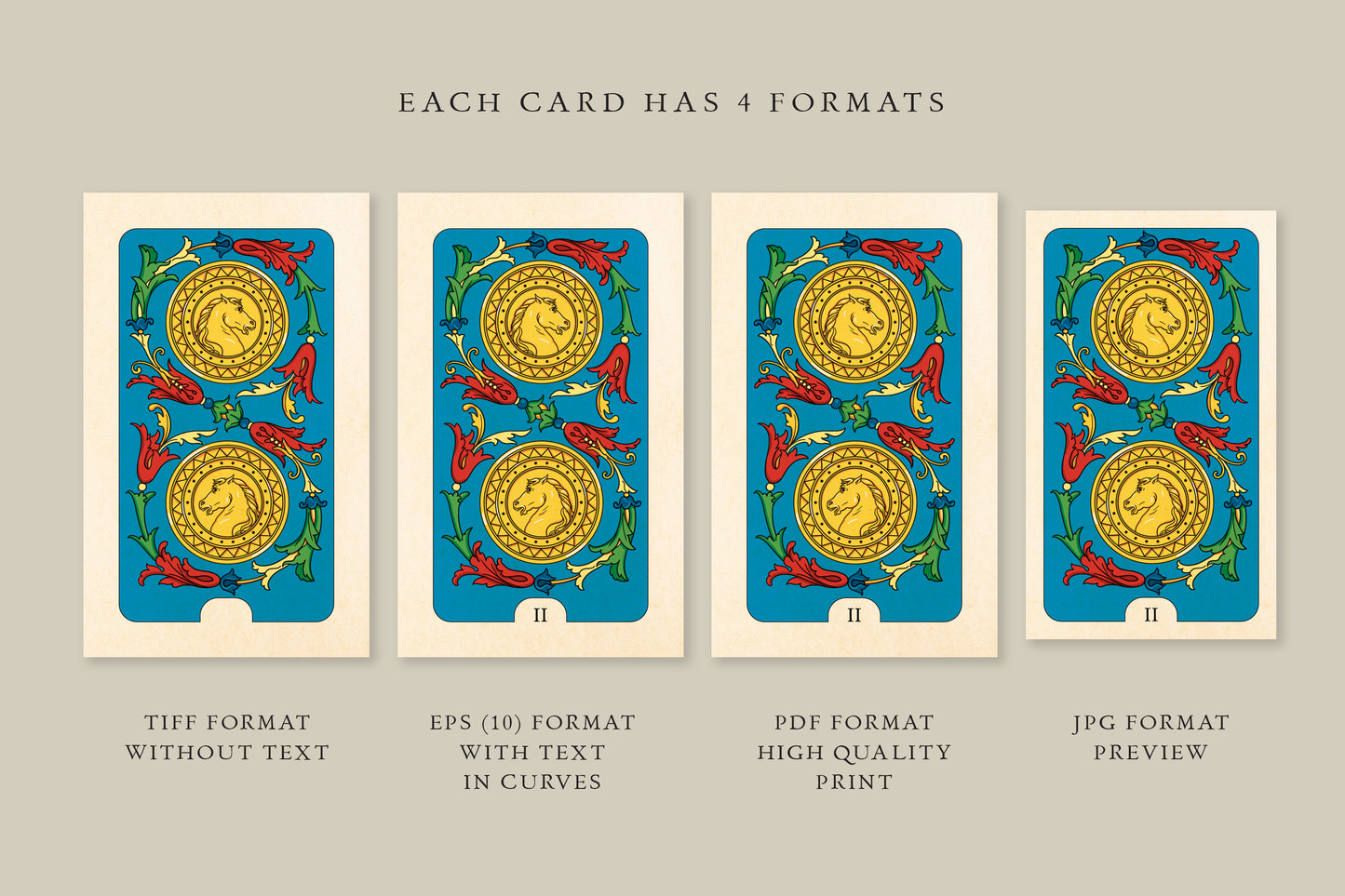 HORSE TAROT Minor Arcana Deck