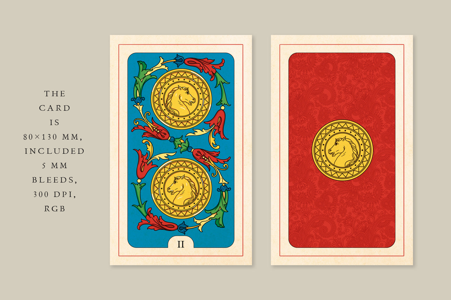 HORSE TAROT Minor Arcana Deck