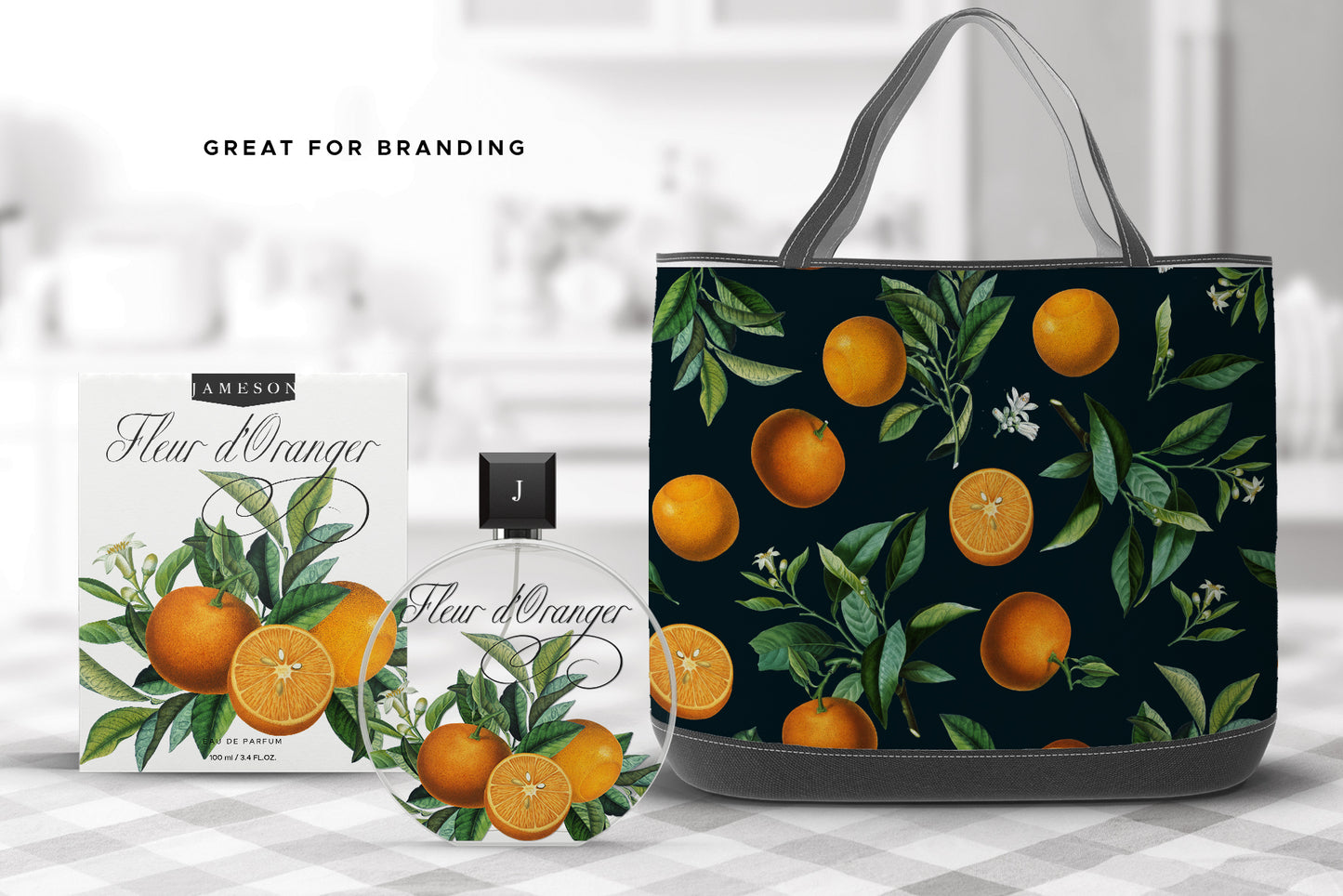 VINTAGE ORANGE CITRUS Grafikkollektion