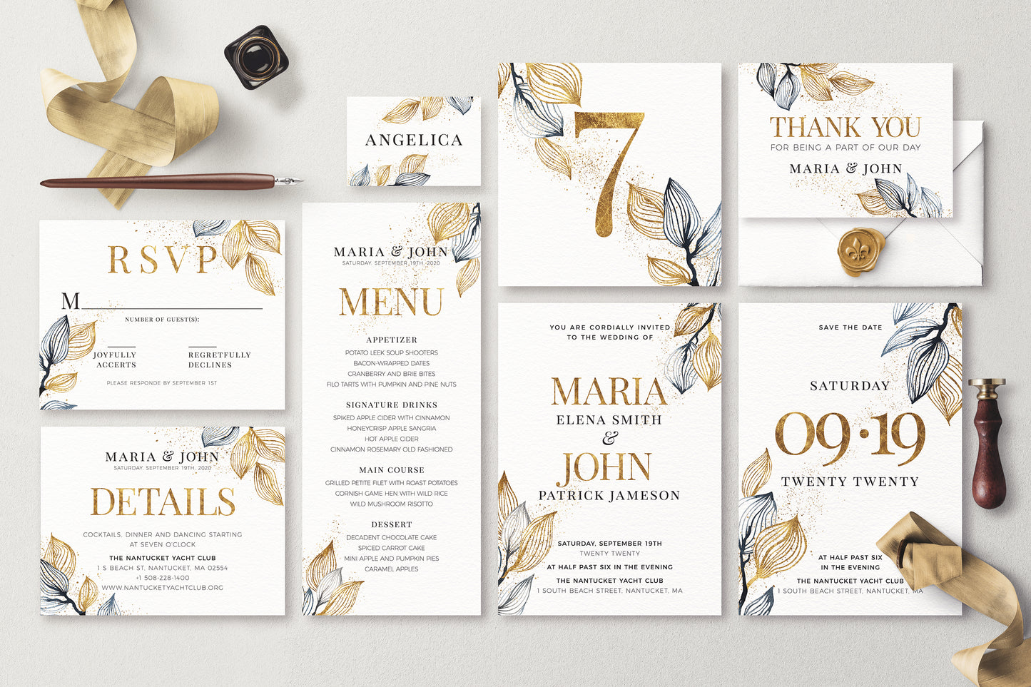 OLA Wedding Invitation Suite
