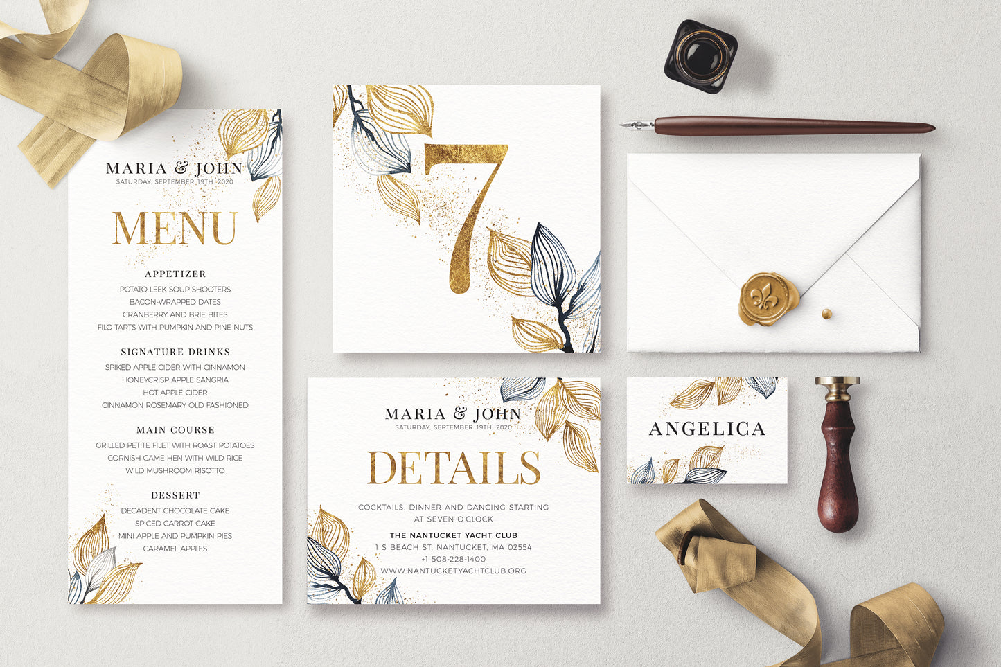 OLA Wedding Invitation Suite