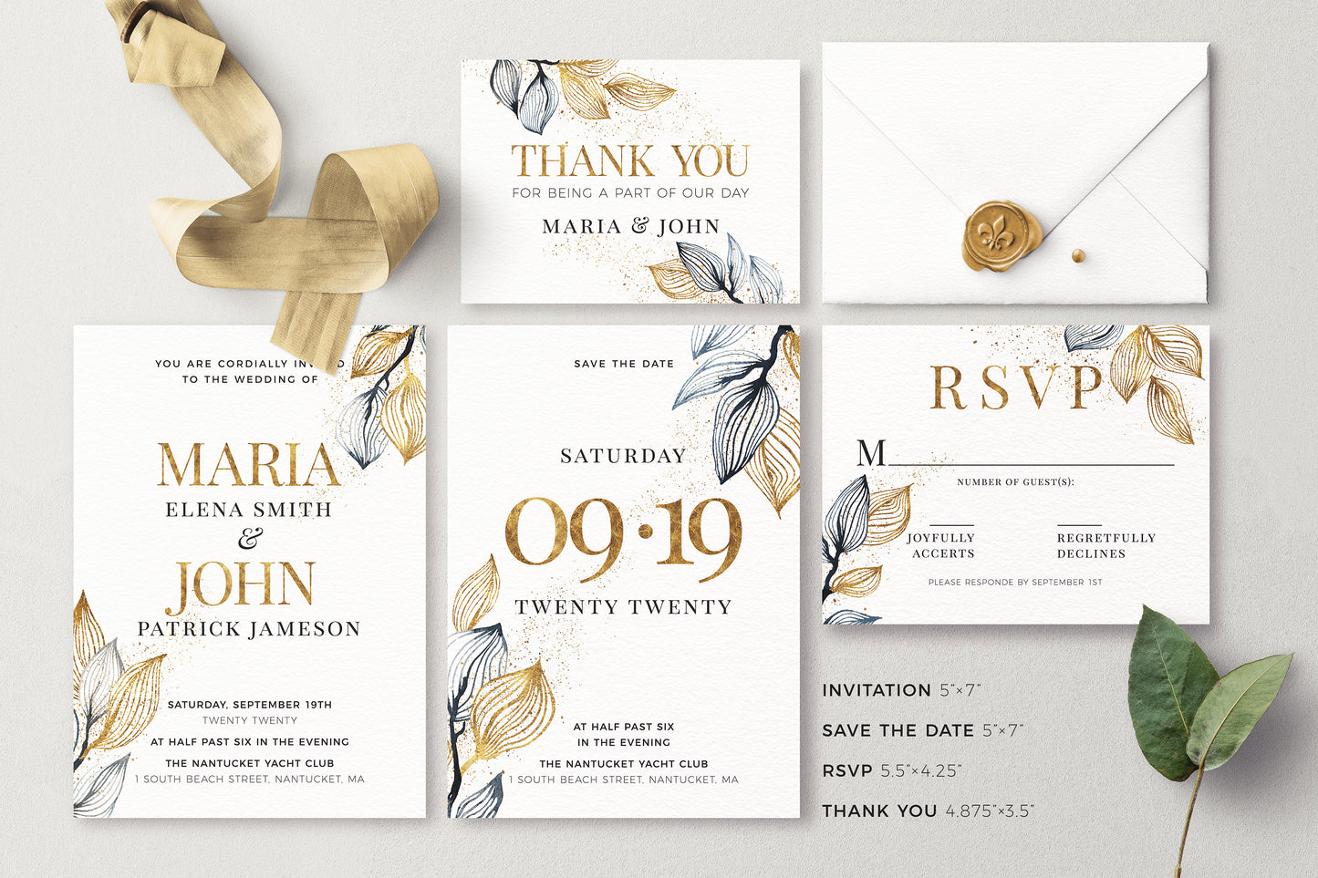 OLA Wedding Invitation Suite