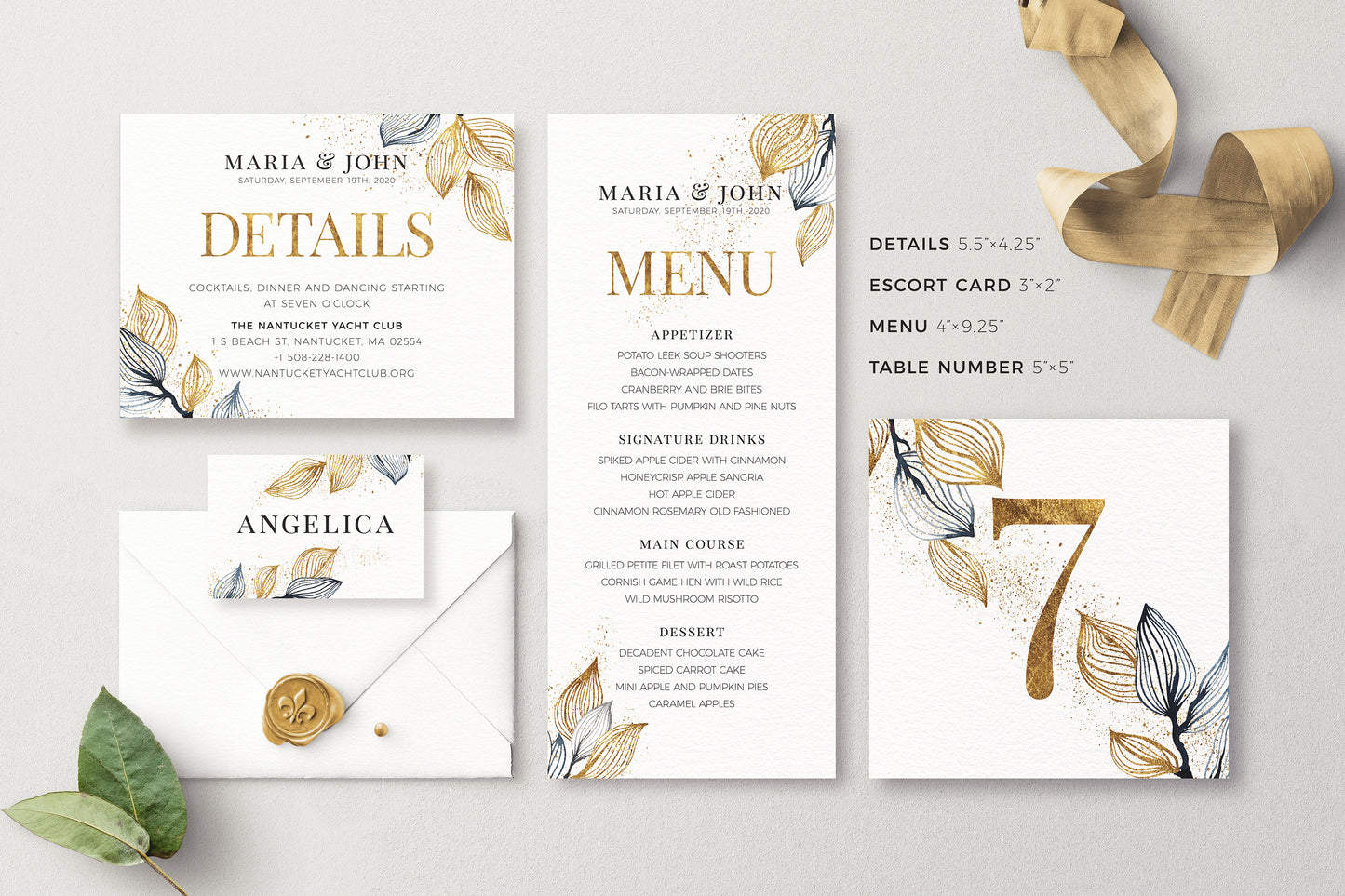 OLA Wedding Invitation Suite