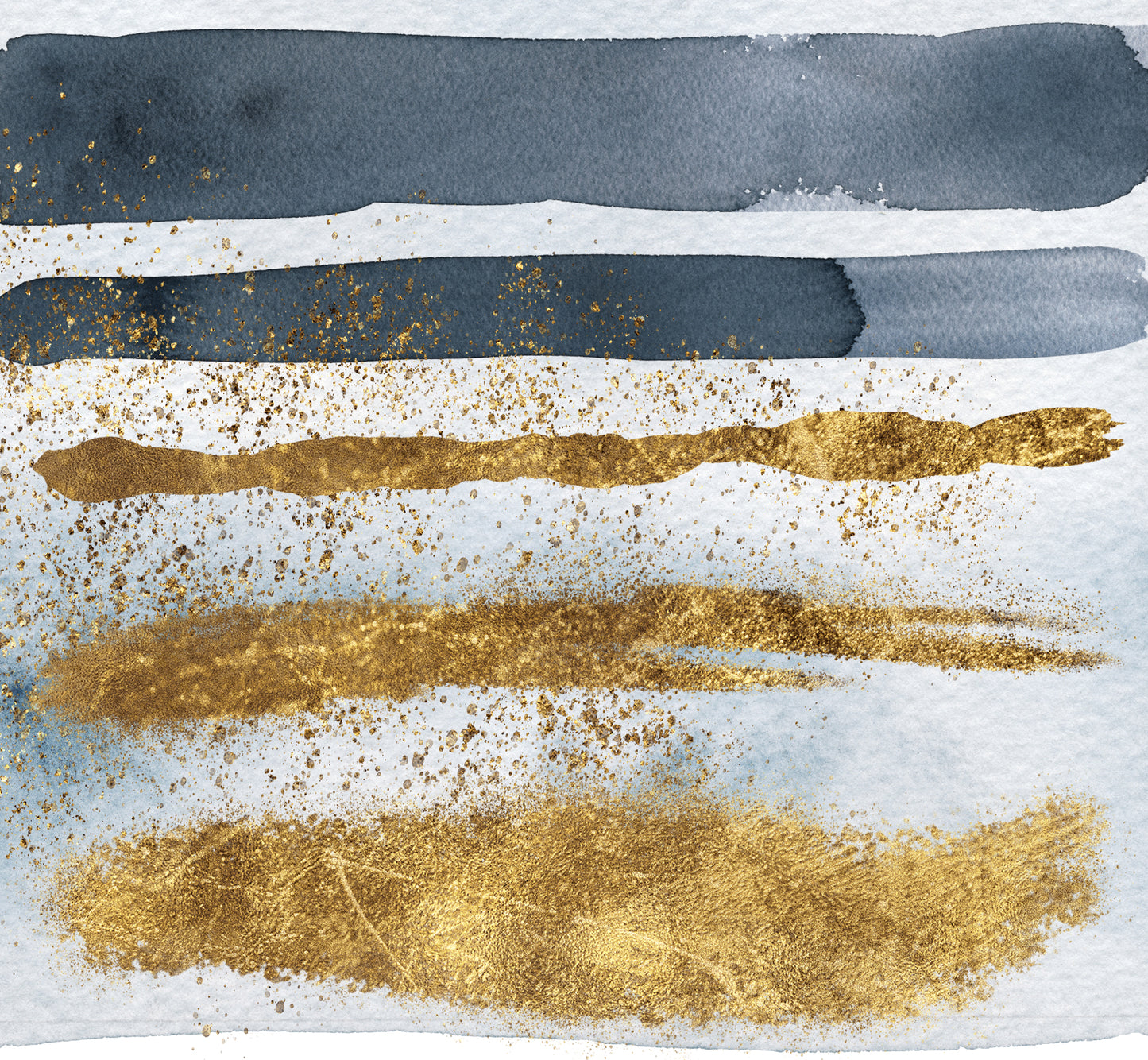 OLA Floral Gold Alphabet