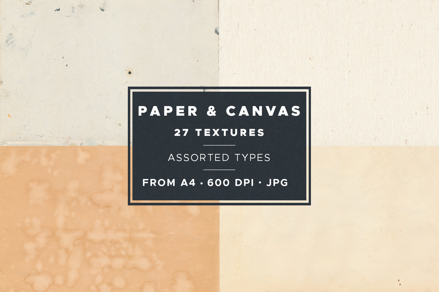 PAPER & CANVAS Texture Backgrounds
