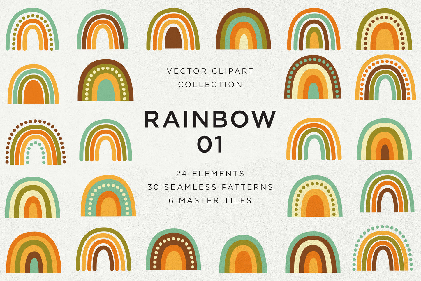 RAINBOW UNICORN Graphics Bundle