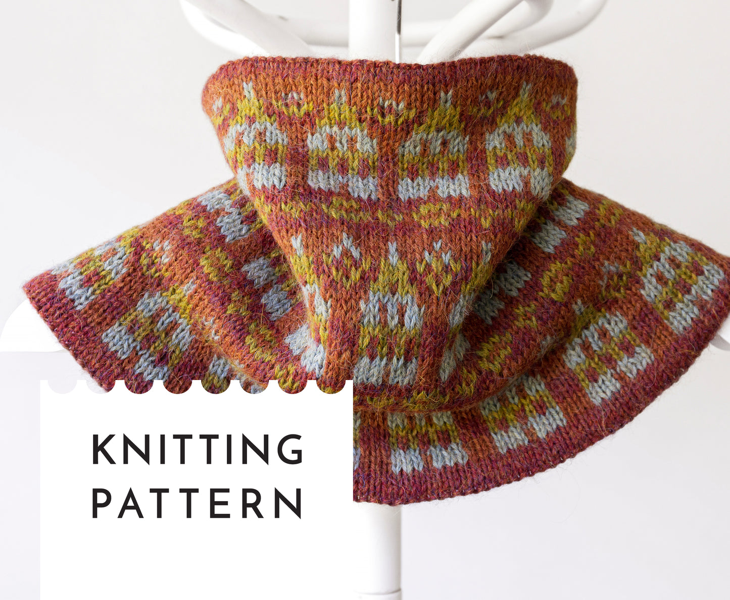 STORTORGET Fair Isle Cowl Knitting Pattern