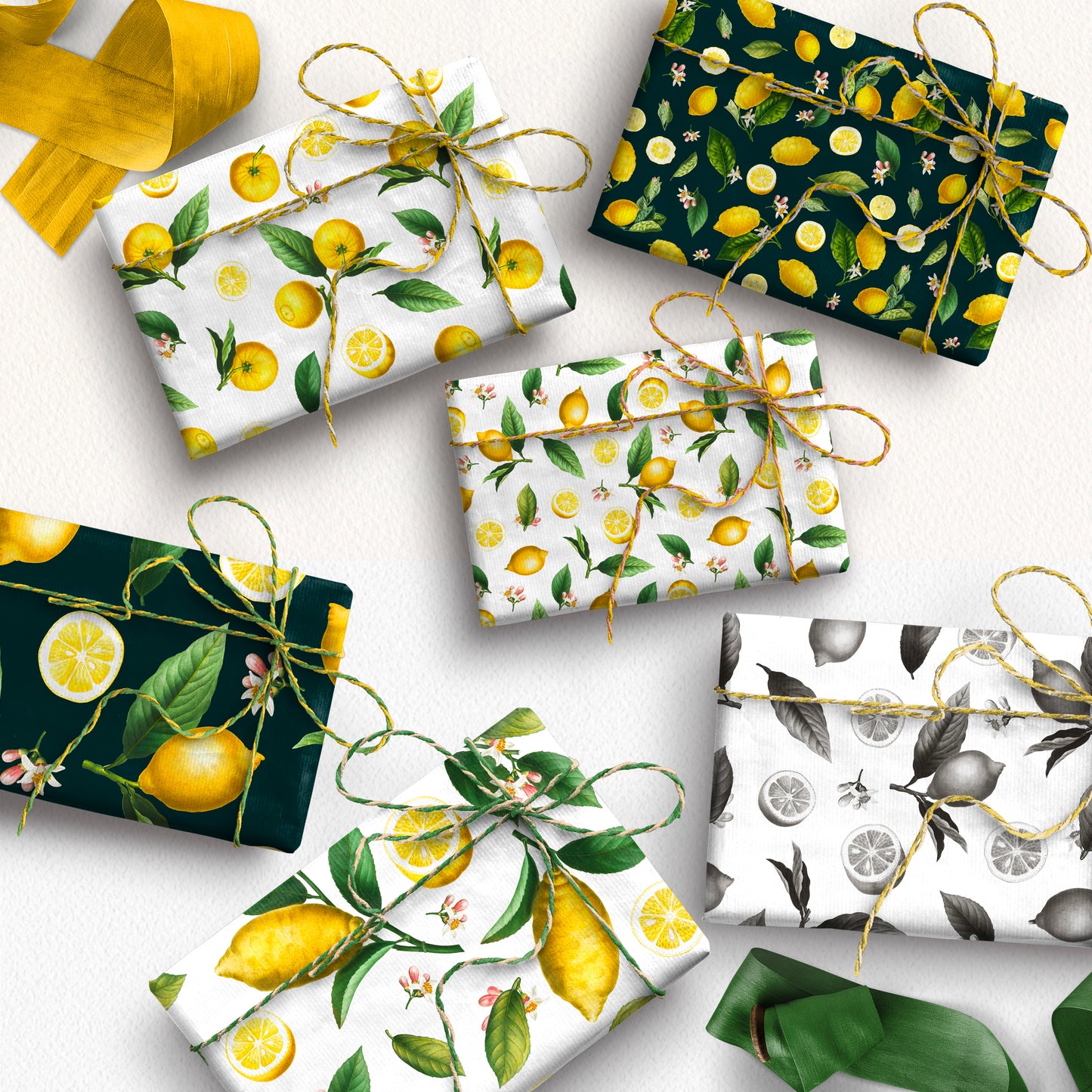 VINTAGE LEMON CITRUS Graphic Collection