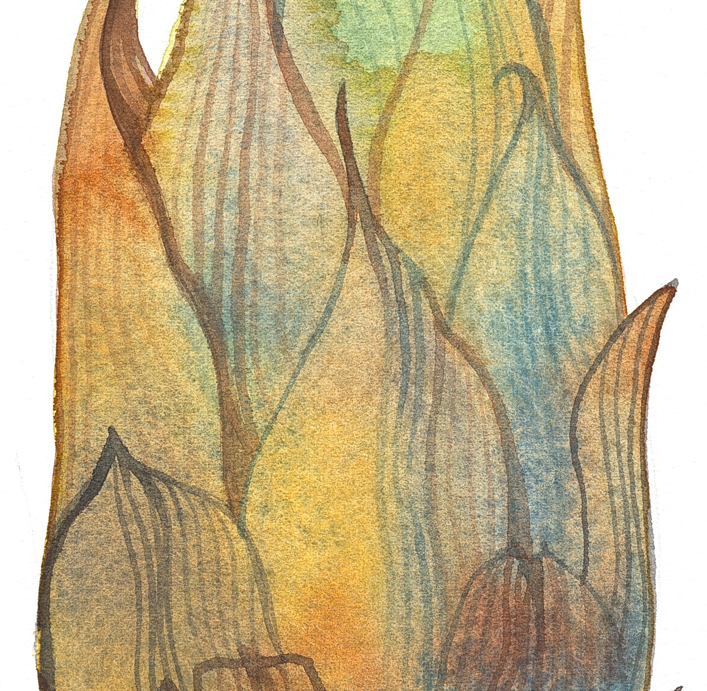 ARTICHOKE Watercolor Painting Giclée Print #W20