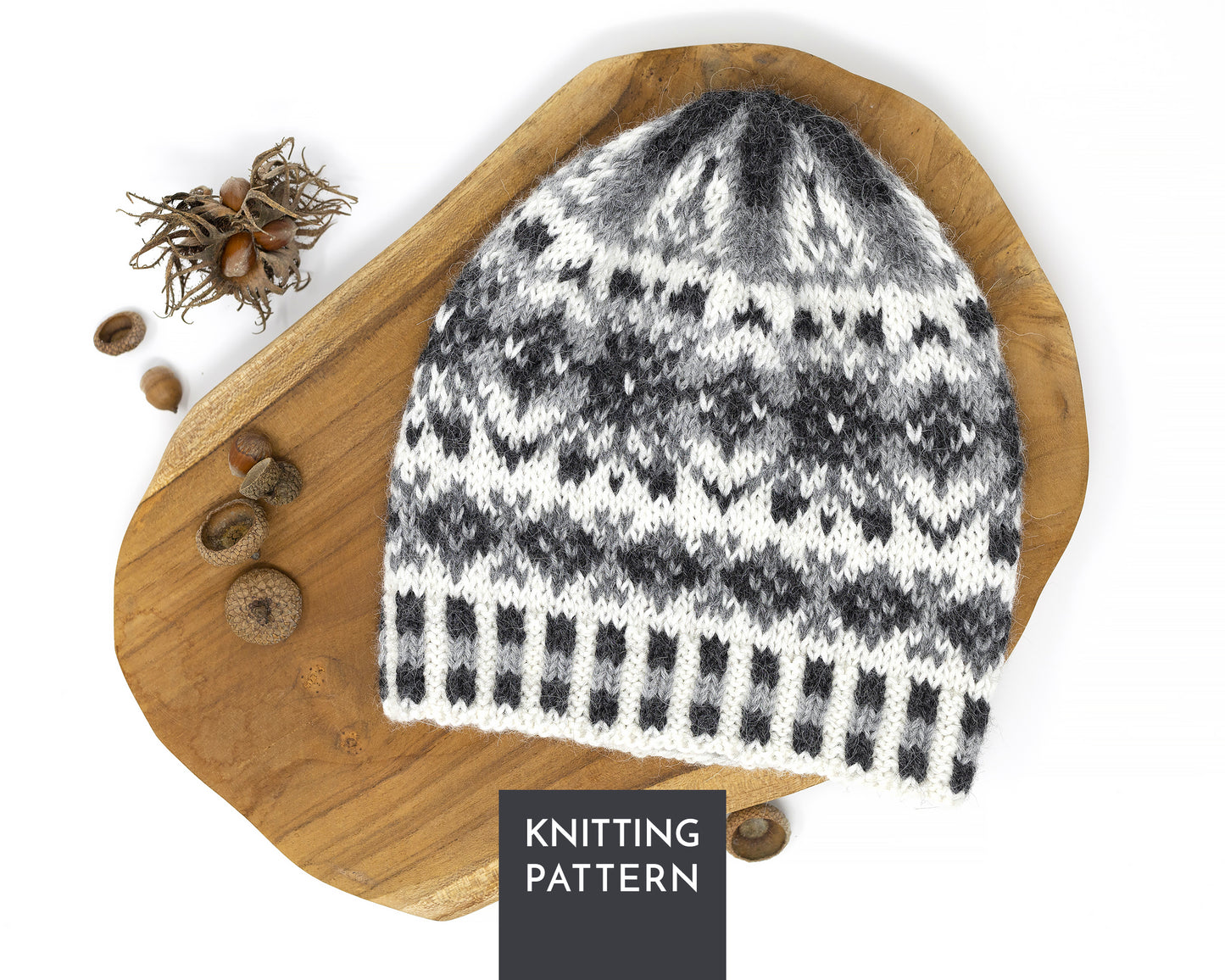 Strickmuster für FJORD Fair Isle-Mütze