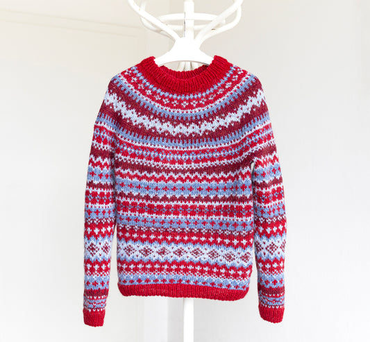 FOSS Hand-Knitted Icelandic Lopapeysa Sweater