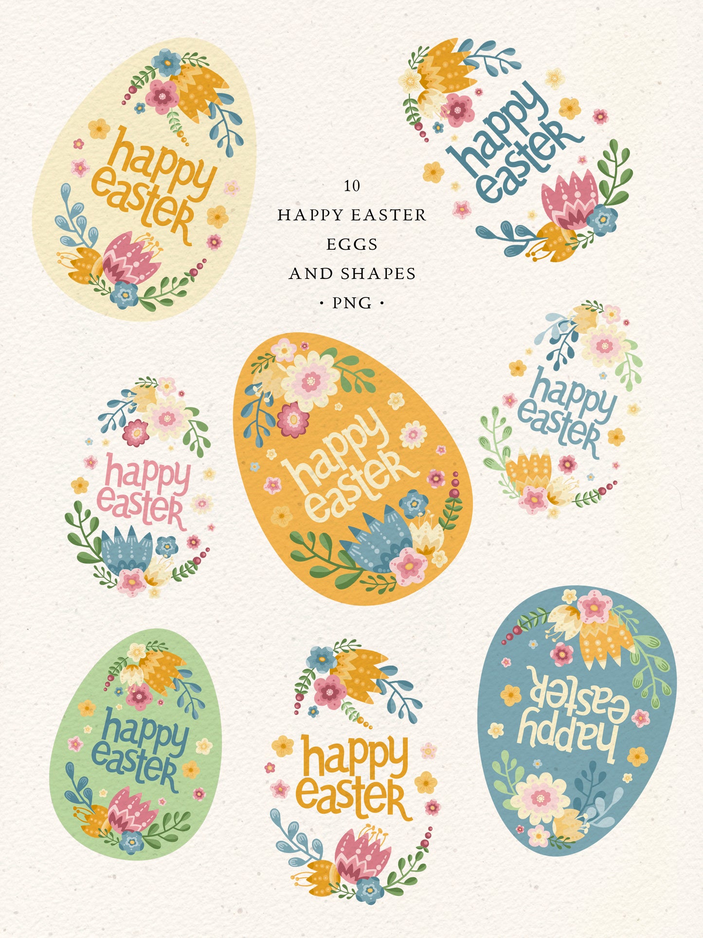 HAPPY EASTER Graphic Collection