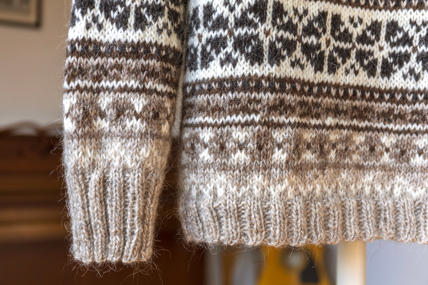 HELGA Hand-Knitted Icelandic Sweater Lopapeysa