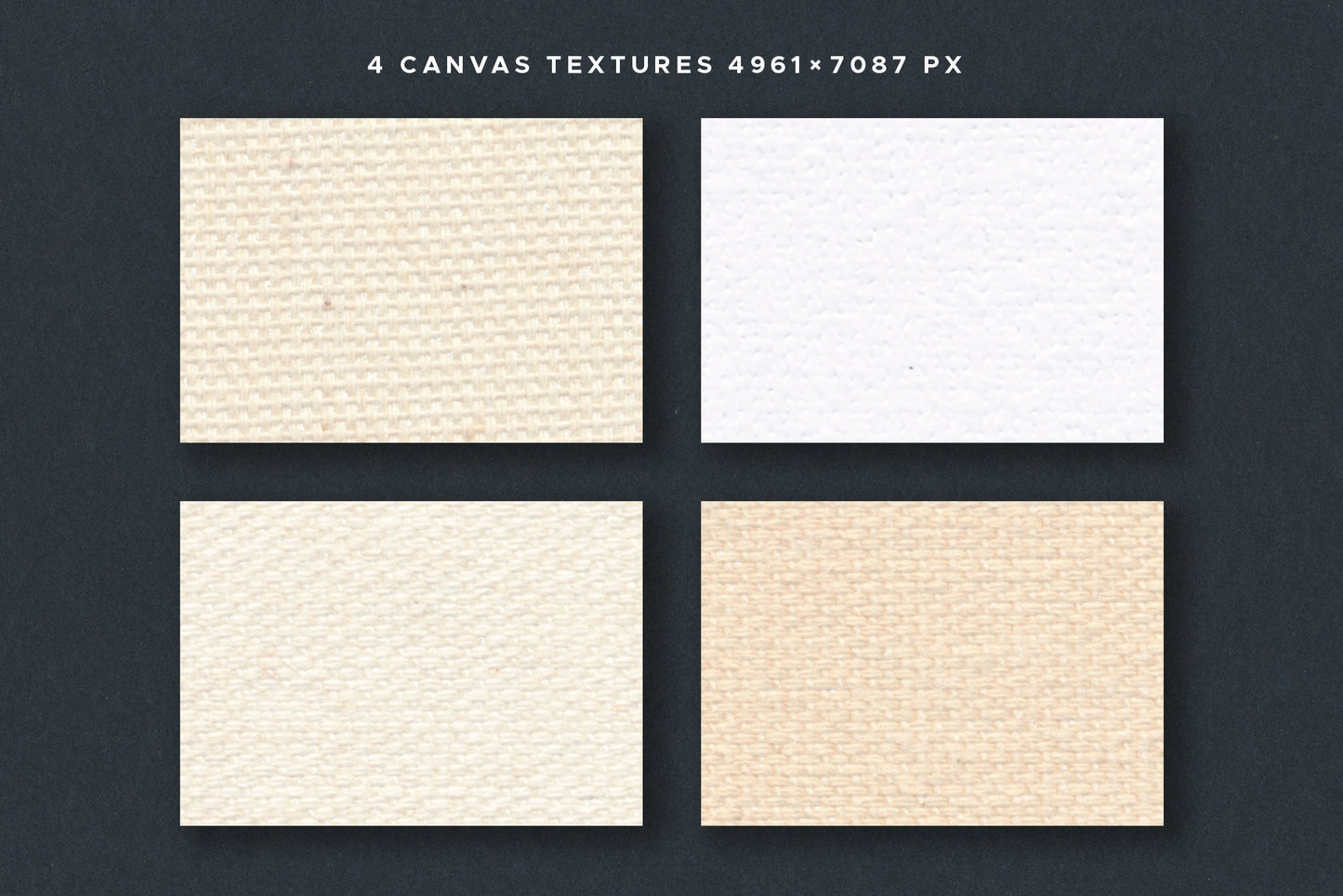 PAPER & CANVAS Texture Backgrounds
