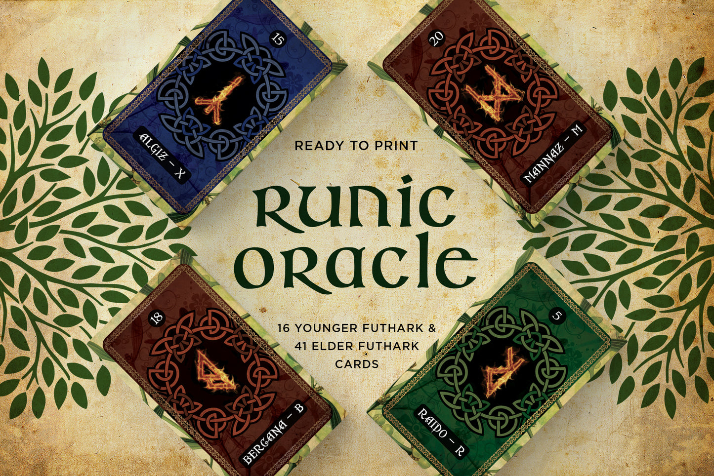 RUNIC Oracle Card Deck