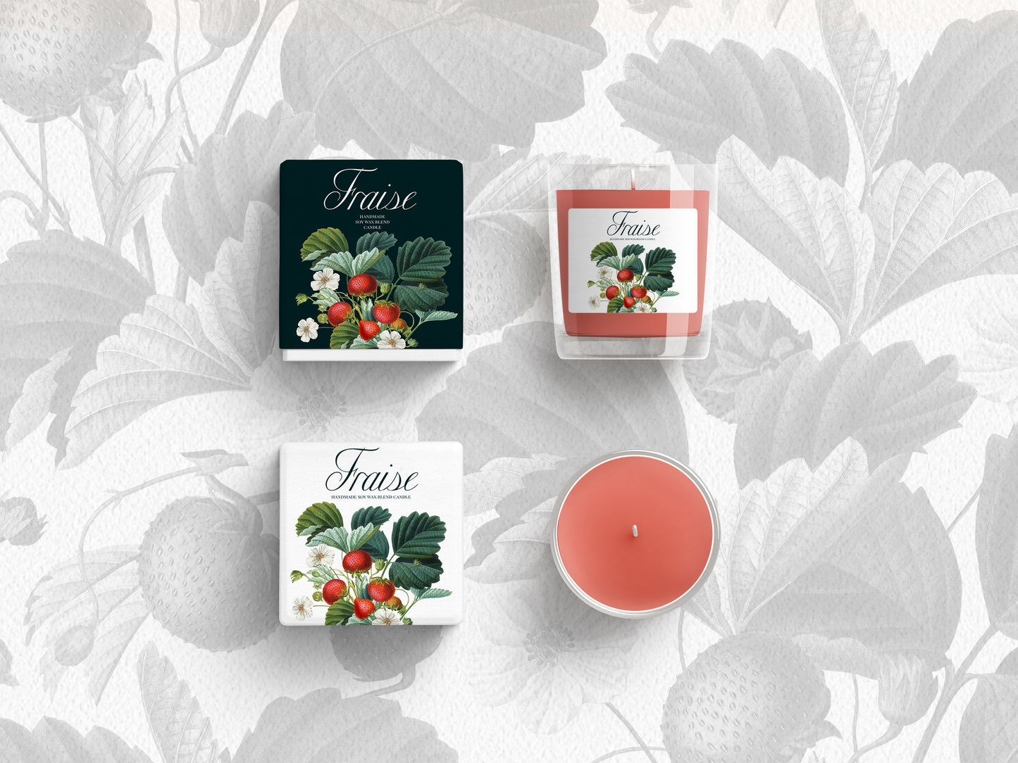 VINTAGE STRAWBERRY Graphic Collection #01