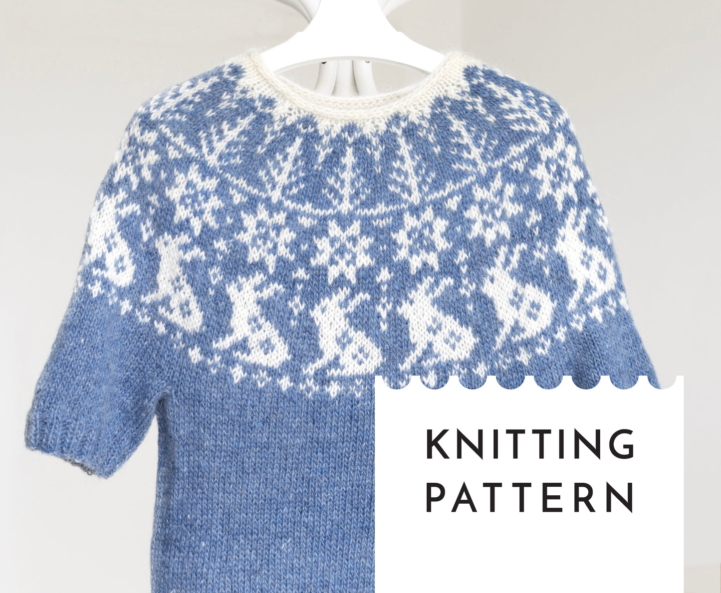 VINTERSKOG Icelandic Lopapeysa Sweater Knitting Pattern